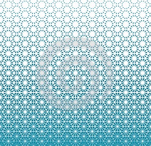 Geometric triangle halftone minimal pattern vector background