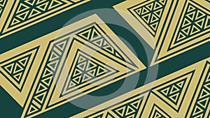 Geometric Triangle and Line Pattern, vector design Generative AI