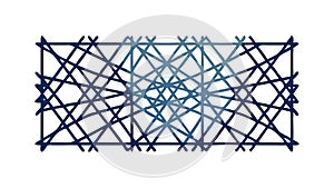 Geometric Triangle Pattern Abstract Art, vector design Generative AI