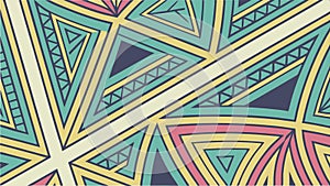 Geometric triangle pattern, abstract background and modern texture vector design Generative AI