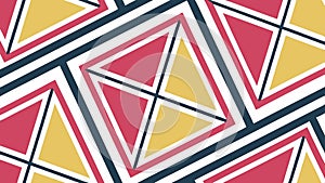 Geometric triangle pattern, abstract design vector design Generative AI
