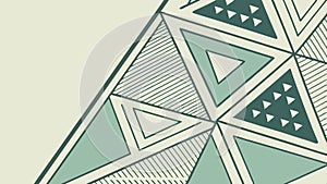 Geometric triangle pattern, modern and abstract background texture vector design Generative AI