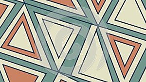 Geometric Triangle Shapes Pattern Vector, vector design Generative AI