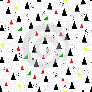 Geometric triangles seamless