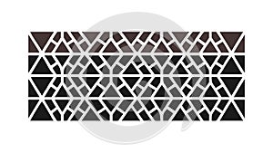 Geometric Triangular Dense Abstract Vector Pattern, vector design Generative AI