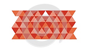 Geometric Triangular Grid Pattern, Abstract Modern Structural Texture, vector design Generative AI