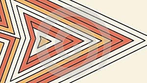 Geometric Triangular Pattern Design, Abstract Art, vector design Generative AI