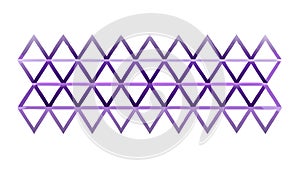 Geometric Triangular Pattern, Modern Abstract Repeating Texture, vector design Generative AI