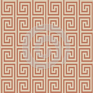 Geometric Vector Maze Repeat Pattern Print Background