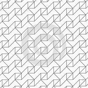 Geometric vector pattern for fictitious embroidery designs, repeating with linear and square. graphic clean for fabric, wallpaper