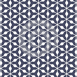Geometric vector pattern. Modern stylish texture. Repeating abstract flora and abstract triangle element background.