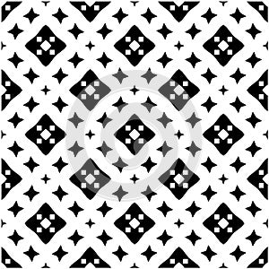 Geometric vector pattern with triangular elements. Seamless abstract ornament for wallpapers and backgrounds