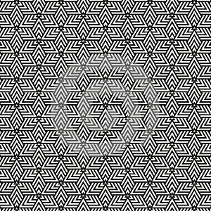 Geometric vector seamless pattern. Modern triangle texture  repe