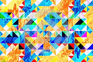 Geometric VIII - abstract geometric design photo