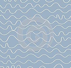 Geometric wave seamless pattern background.