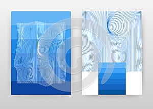 Geometric waving lines textire business design for annual report, brochure, poster. Geometry textured waving background vector