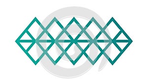 Geometric Weave Pattern Vector for Modern Texture Designs, vector design Generative AI