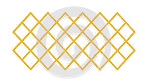 Geometric Woven Lattice Pattern, Abstract Textured Background, vector design Generative AI