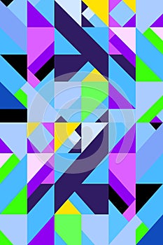 Geometric XIX - abstract geometric design