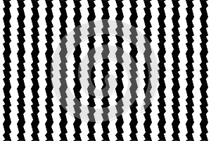 Geometric of zigsaw stripe of vertical pattern. Set 1