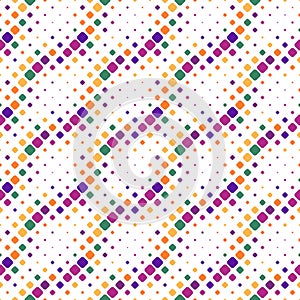 Geometrical abstract diagonal rounded square pattern background