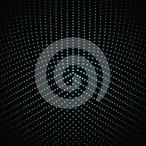 Geometrical abstract round halftone circular square pattern background