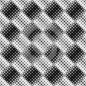 Geometrical black and white abstract circle pattern background