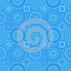 Geometrical circle mosaic pattern background