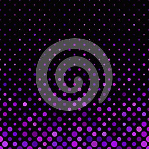 Geometrical circle pattern background - graphic with small dots