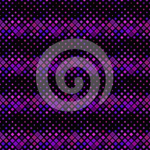 Geometrical dark violet diagonal square pattern background