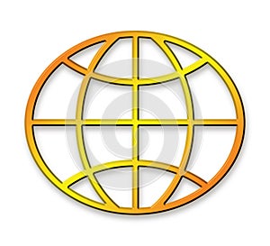 Geometrical Golden Globe