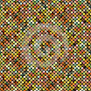 Geometrical gradient abstract circle pattern background design