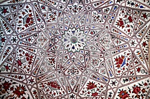 Geometrical Islamic art of the Mughal era