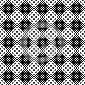 Geometrical monochrome abstract circle pattern background design