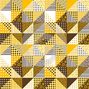 Geometrical pattern made of dots and stripes