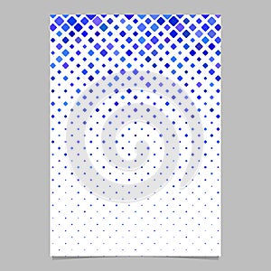 Geometrical pattern poster design - vector mosaic tile stationery background