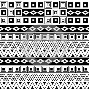 Geometrical seamless knitting scheme pattern background