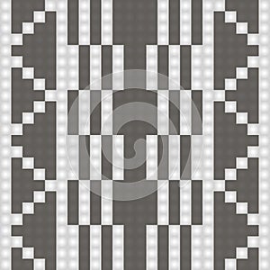 Geometrical seamless knitting scheme pattern background