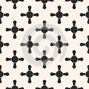 Geometrical shapes, rounded crosses.