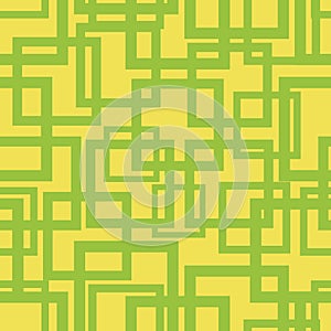 Geometrical square shape vector seamless pattern