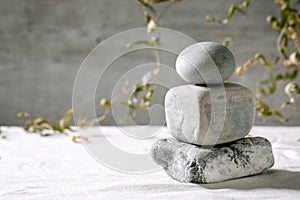Geométrico piedras cómo pasos o productos actuación 