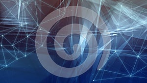 Geometrical triangles pattern, many triangle polygons, connected shapes abstraction design, abstract chaotic triangle shapes