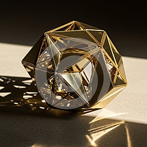 And shadow highlights its three dimensional structure creating a