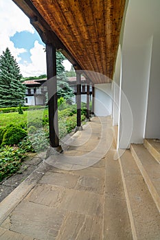 Geometry of monastic architecture in Sokolinsky monastery in Bulgaria