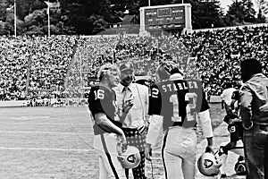 George Blanda and Ken Stabler Oakland Raiders