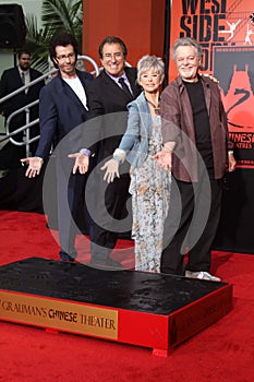 George Chakiris, Kenny Ortega, Rita Moreno, Russ Tamblyn