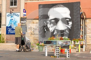 George Floyd Memorial in Minneapolis, Minnesota