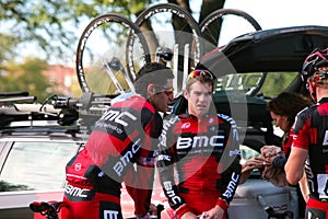 George Hincapie and BMC Team