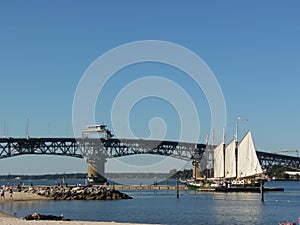 The George P Coleman Bridge