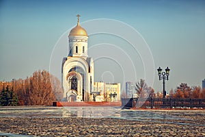 George Temple in Moscow on Poklonnaya Hill